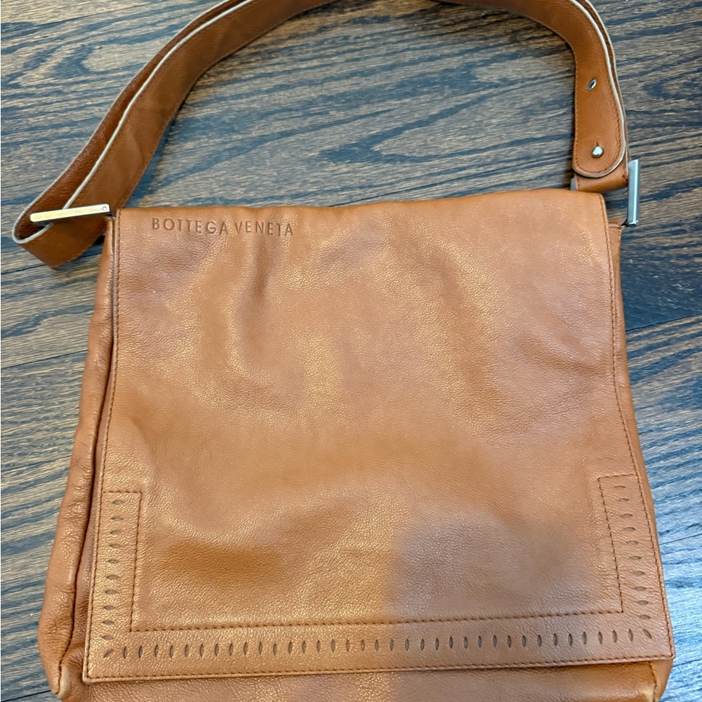 Bottega Veneta Brown Leather Shoulder Bag